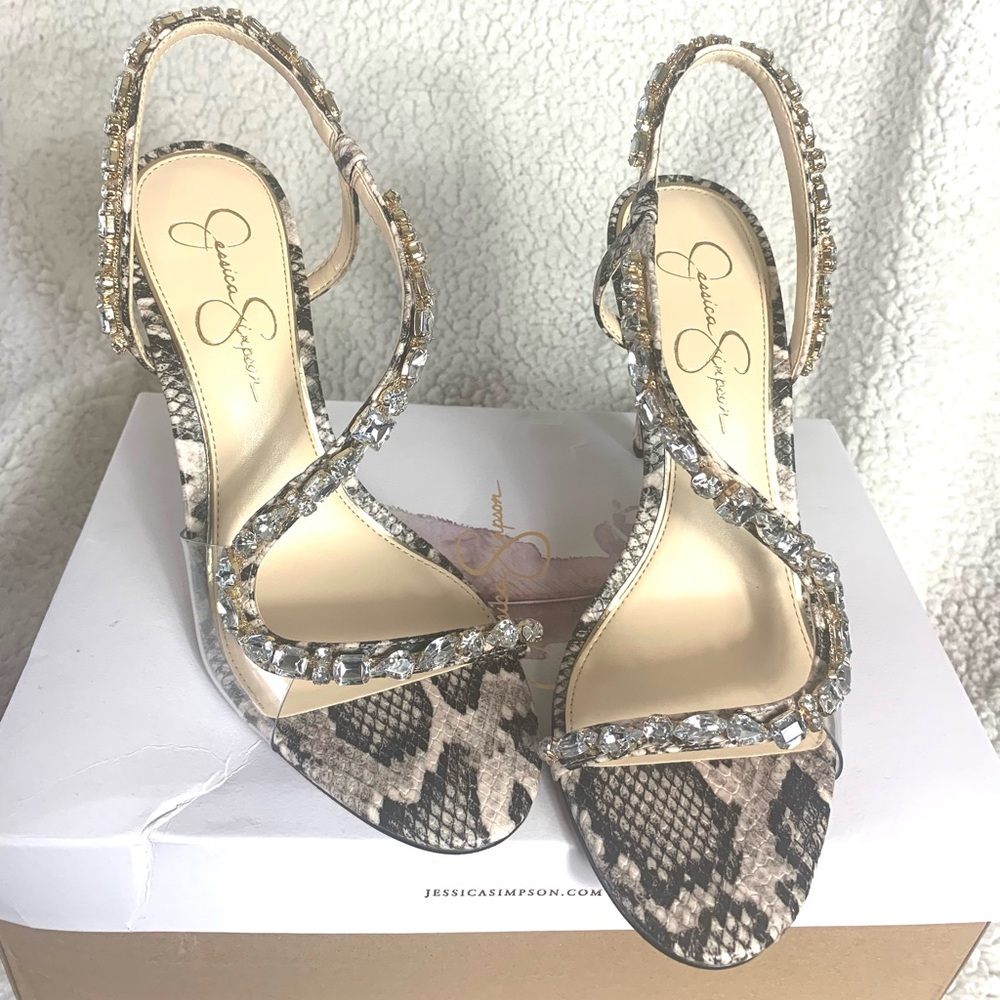 Jessica Simpson Rhinestone Sandals - Picture 7 of 12